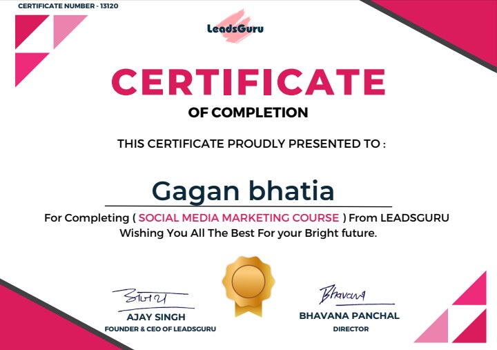Certifications result 5