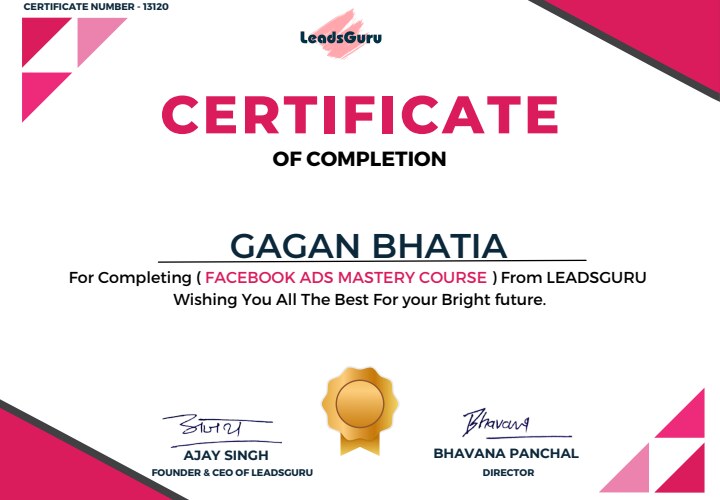 Certifications result 6